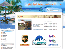 Tablet Screenshot of mailpackcenter.com
